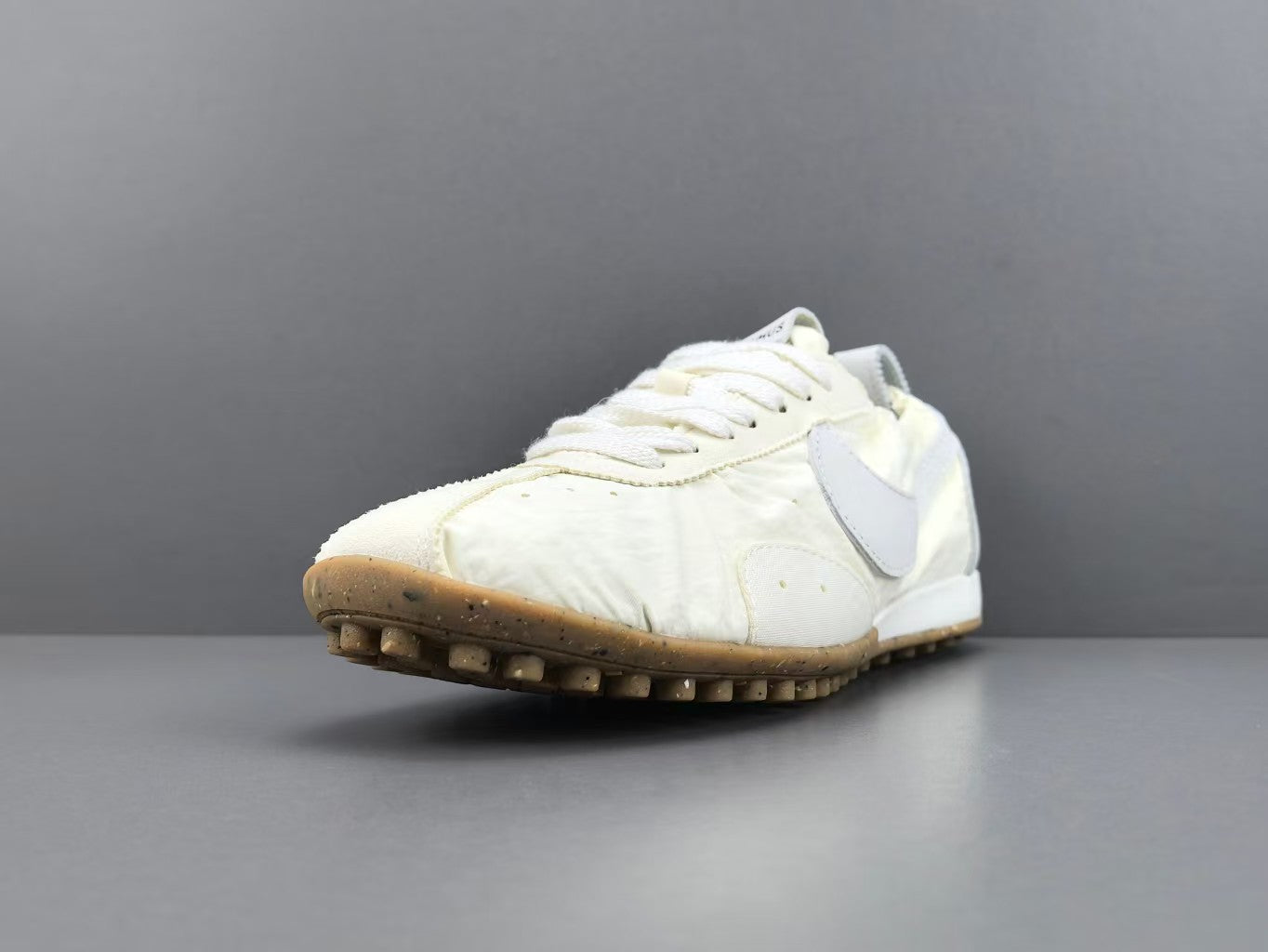 Classic White Retro Running Shoes | Lightweight Casual Sneakers