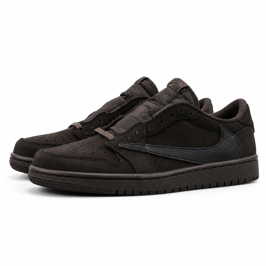 Vintage Black Low-Top Casual Sneakers | Streetwear Style Shoes