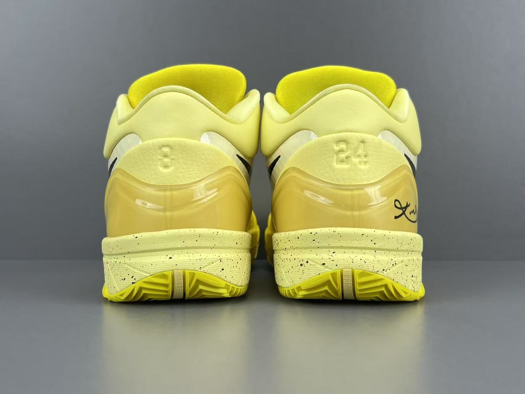 Classic Yellow Low-Top Basketball Shoes | Lightweight Court Sneakers