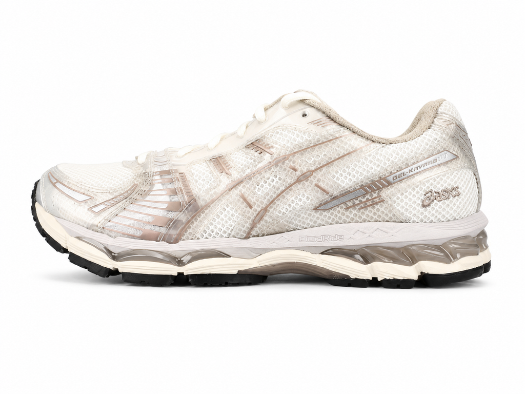 Retro Mesh Running Shoes – Cream Beige Edition