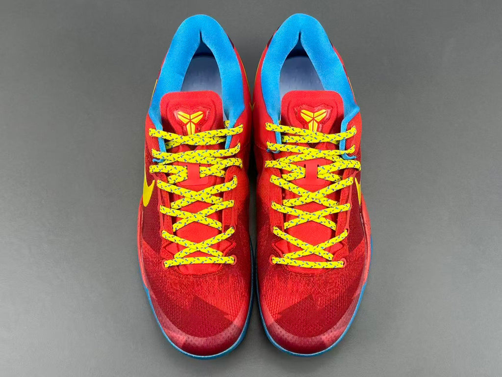 Professional Low-Top Basketball Shoes – Red Blue Colorway