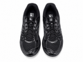 Black Mesh Running Sneakers | Lightweight Cushion Athletic Shoes