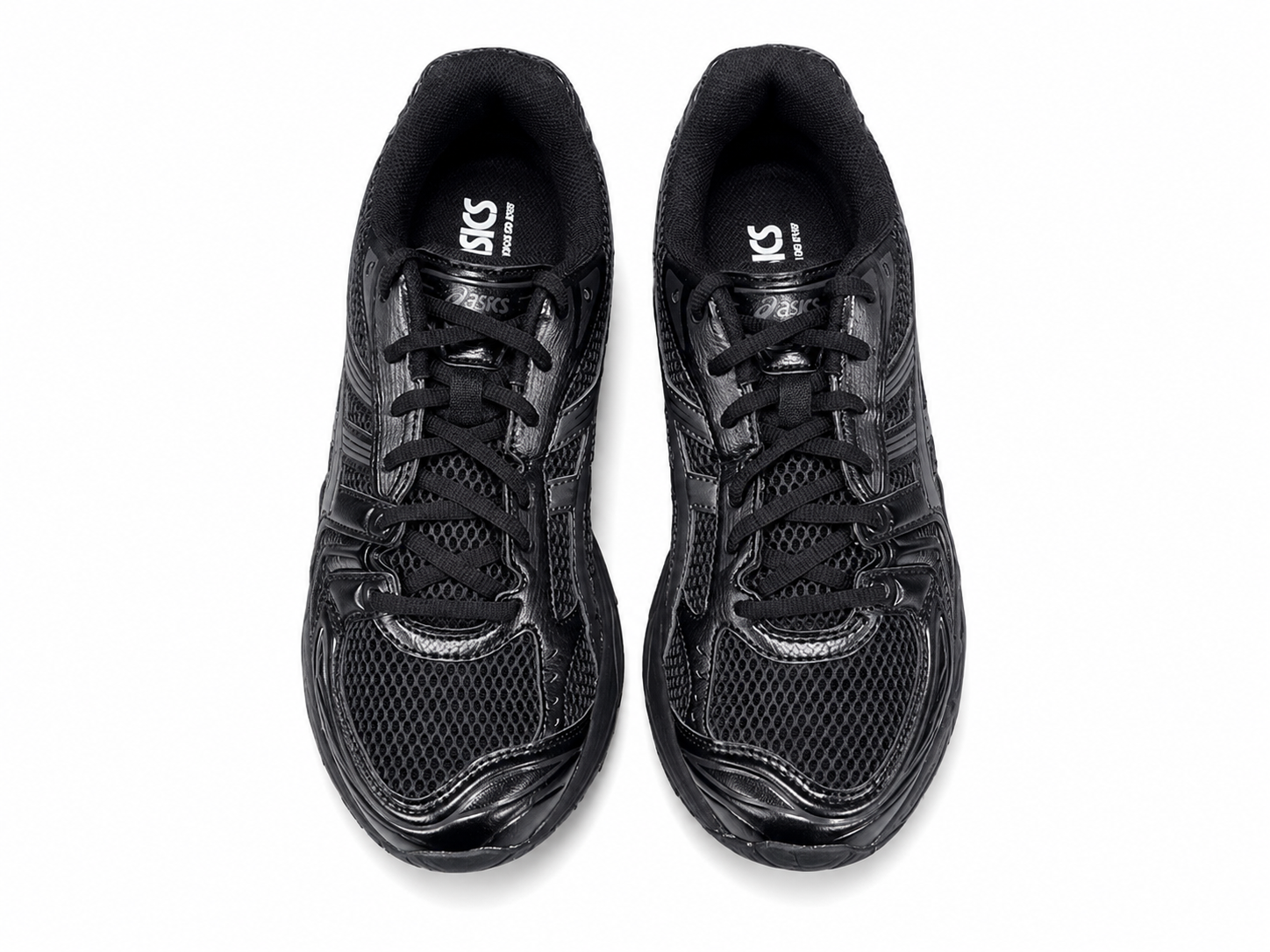 Black Mesh Running Sneakers | Lightweight Cushion Athletic Shoes