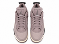 Dusty Mauve Basketball Sneakers | Premium Suede Sports Shoes