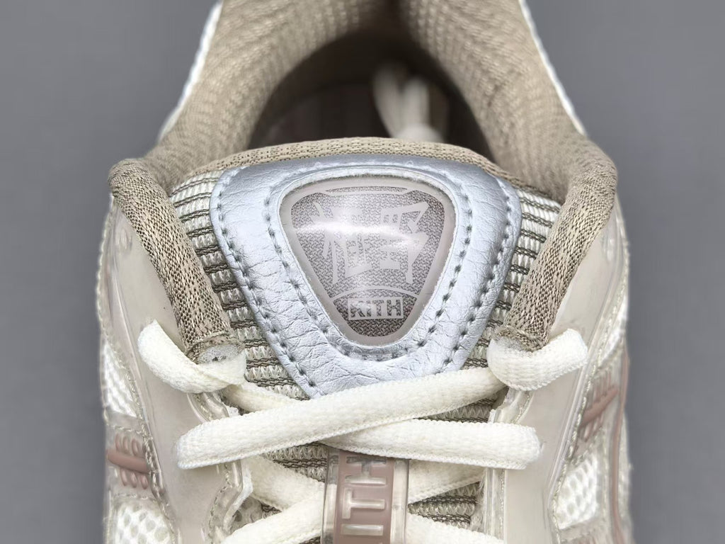 Retro Mesh Running Shoes – Cream Beige Edition