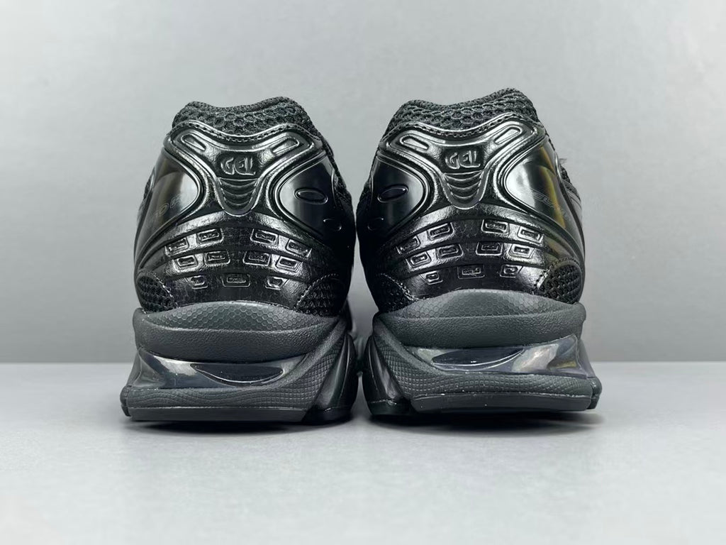 Black Mesh Running Sneakers | Lightweight Cushion Athletic Shoes