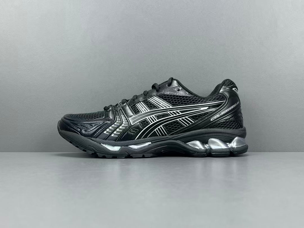 Black Mesh Running Sneakers | Lightweight Cushion Athletic Shoes