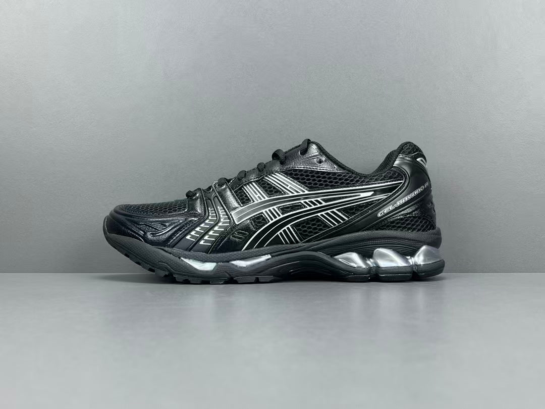 Black Mesh Running Sneakers | Lightweight Cushion Athletic Shoes