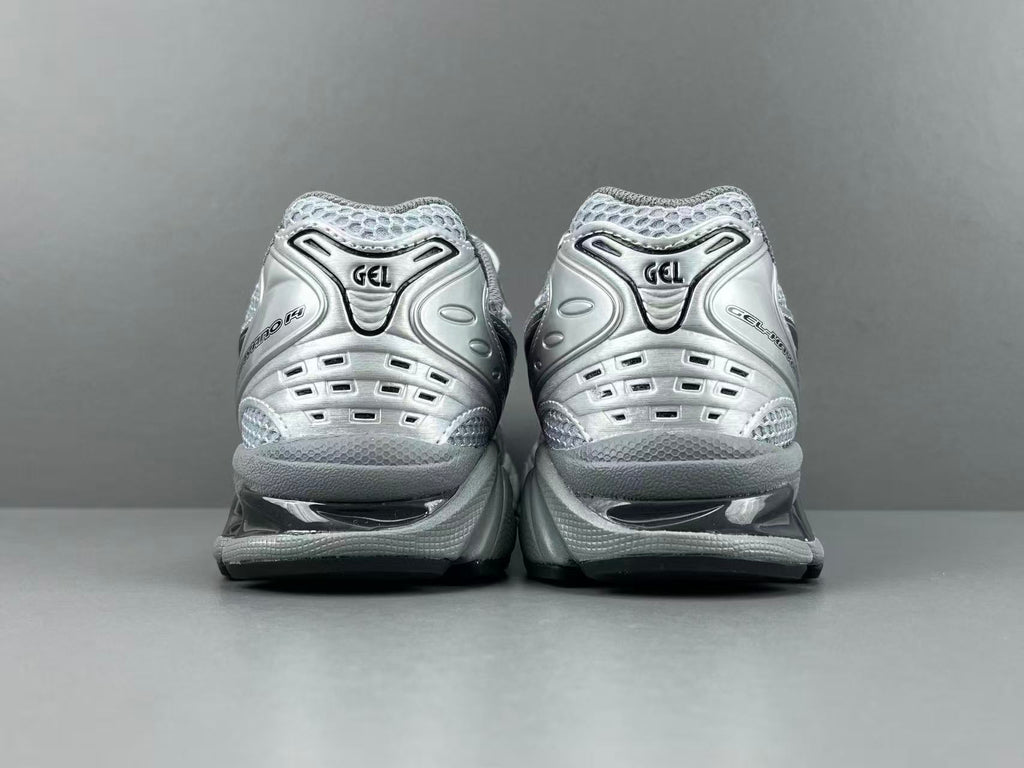 Silver Grey Mesh Running Shoes | Lightweight Comfort Sneakers