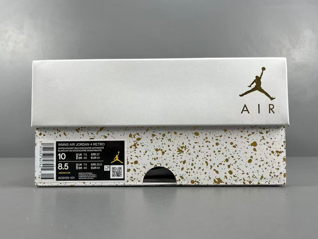 Retro Basketball Sneakers – White Yellow Colorway