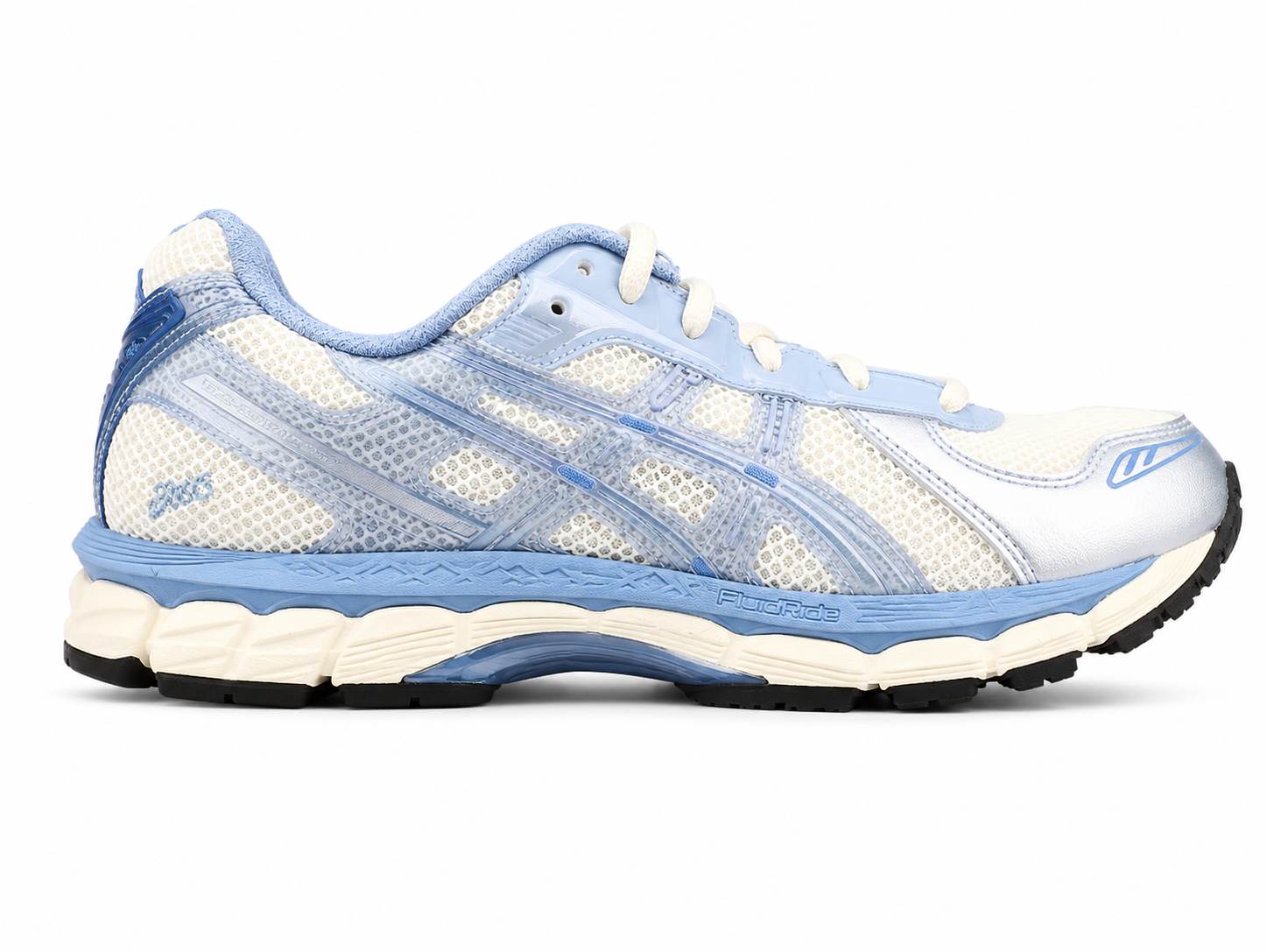 Light Blue Retro Running Sneakers | Breathable Mesh Sports Shoes