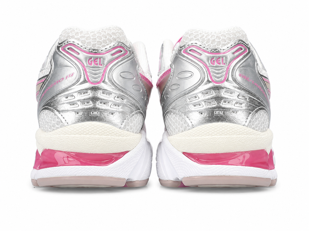 Women's Silver Pink Mesh Running Sneakers | Lightweight Cushion Sports Shoes