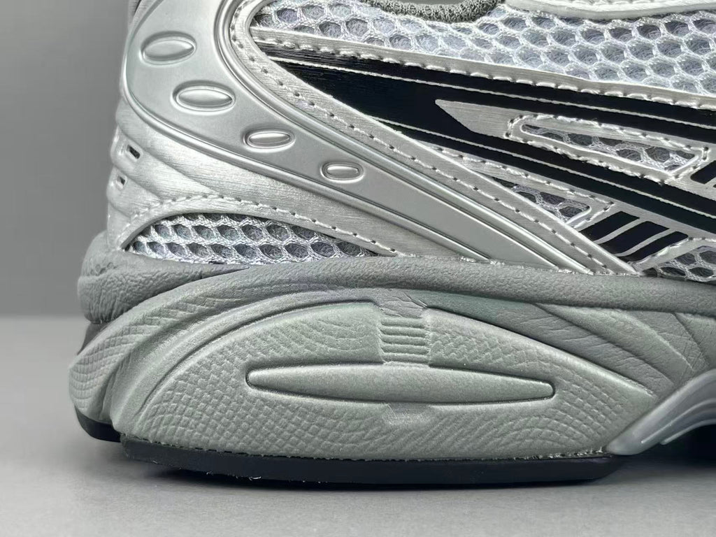 Silver Grey Mesh Running Shoes | Lightweight Comfort Sneakers