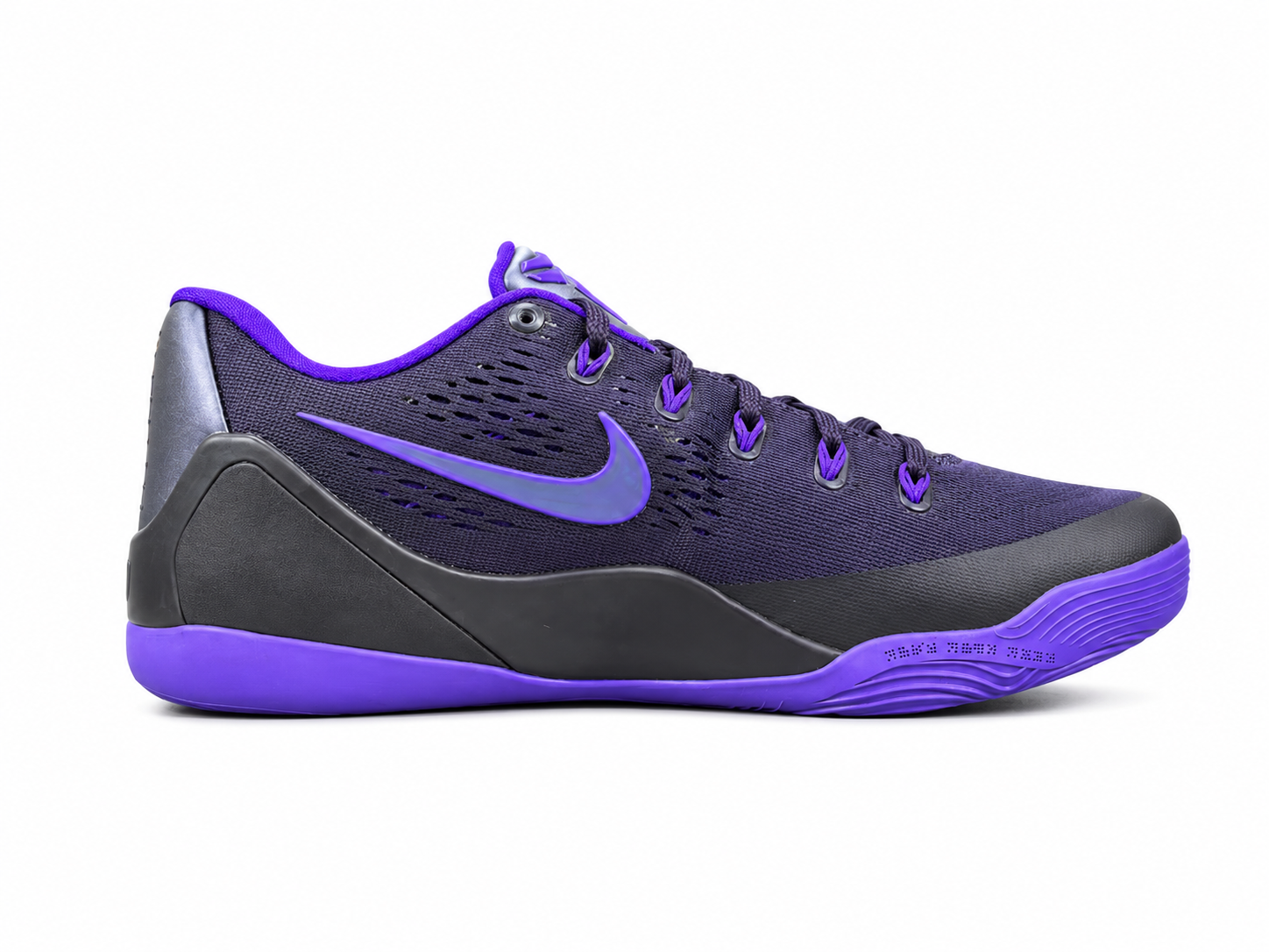 Purple Black Basketball Shoes | Lightweight Performance Court Sneakers