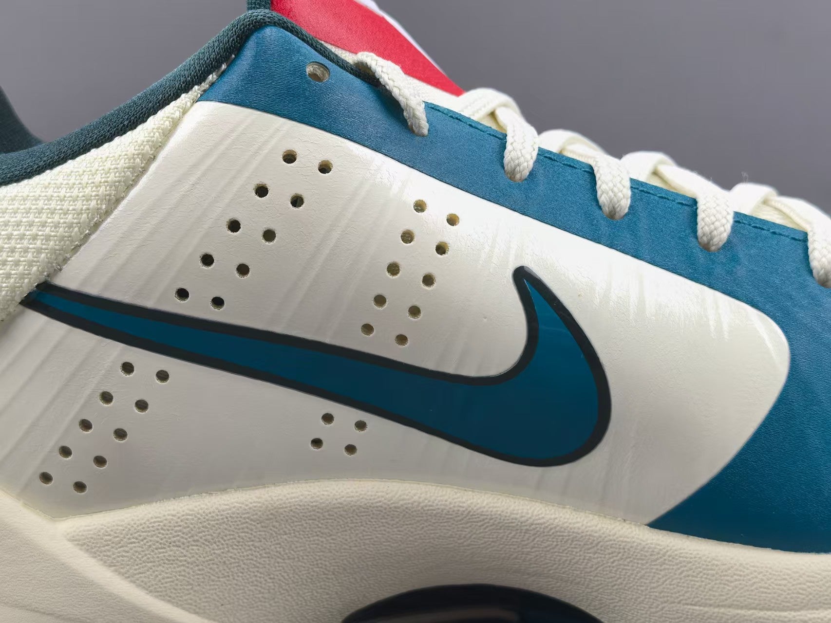 Blue White Performance Basketball Shoes | Lightweight Court Sneakers