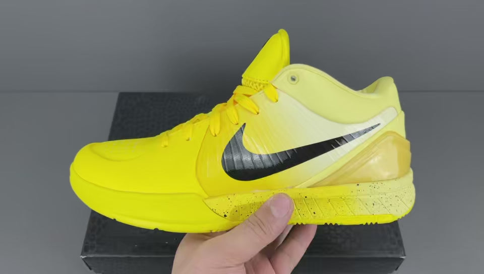 Classic Yellow Low-Top Basketball Shoes | Lightweight Court Sneakers