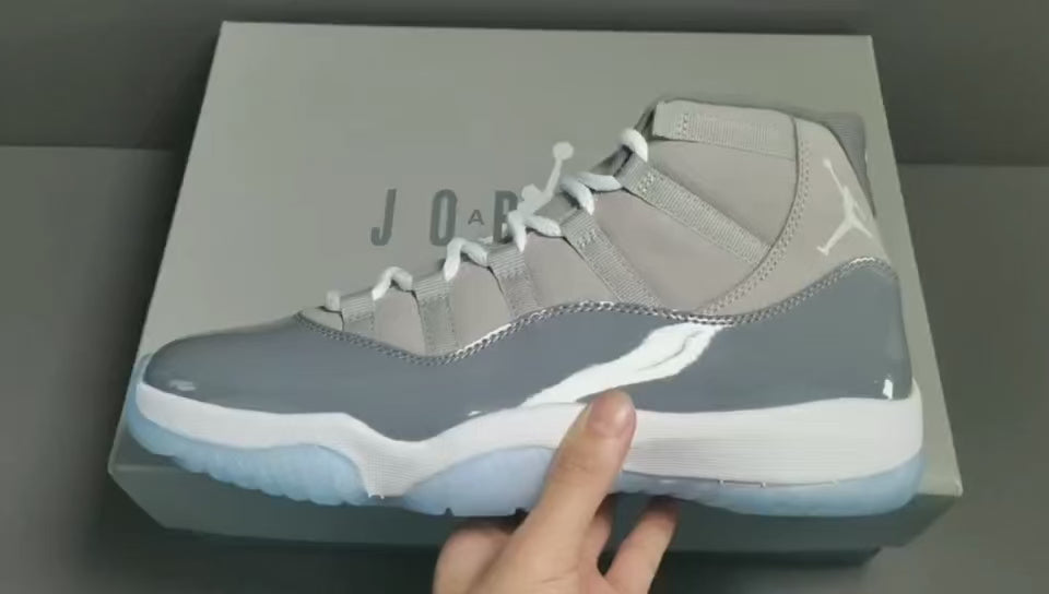 Premium Grey Basketball Sneakers