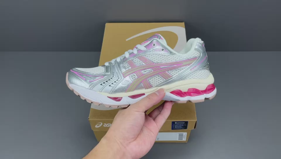 Women's Silver Pink Mesh Running Sneakers | Lightweight Cushion Sports Shoes