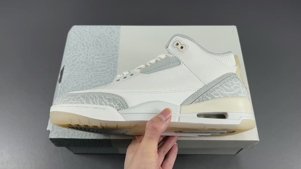 Premium White Leather Basketball Sneakers